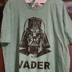 Star Wars Super Hero Men's Graphic Tee XL "VADER" New With Tags